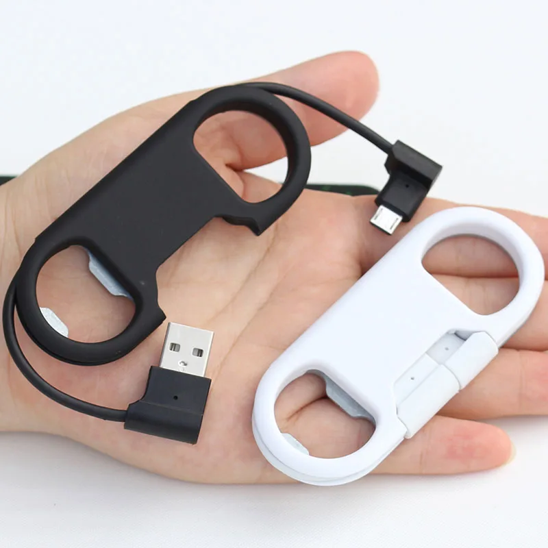 DOITOP USB кабель для зарядки данных открывалка бутылок пива брелок 3 в 1 портативный