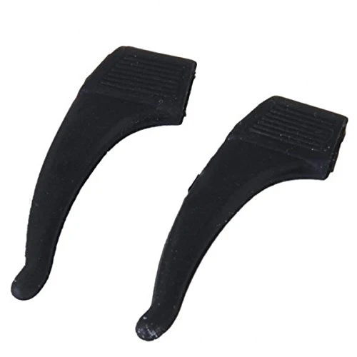 

3 pairs of ear hooks Glasses Supports Anti-slip Silicone - Black