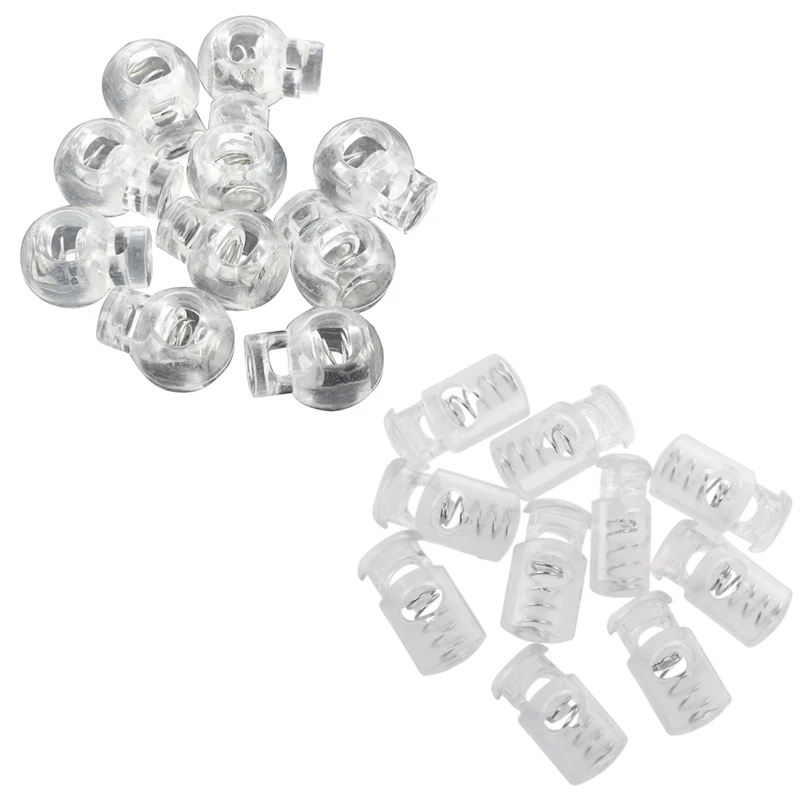 Большая сделка 10 шт. 7 мм 1 отверстие фиксатор шнура Пружинная Застежка пружинные