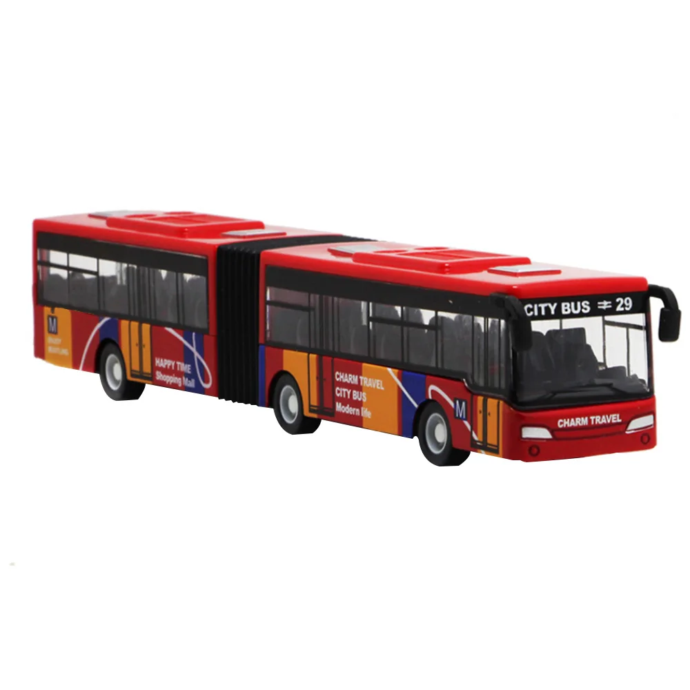 Multicolor Indoor Collection Alloy Bus Toy Model Interesting Desk Car Pocket Decoration Cultivate Interest 18.5CM | Игрушки и хобби