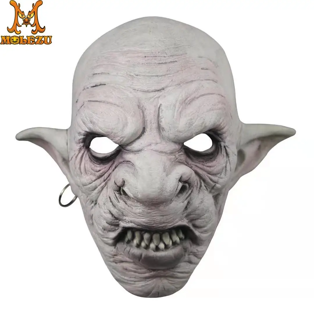 

Molezu Mask Halloween Realistic Latex Mask Masquerade Halloween Horror Mask