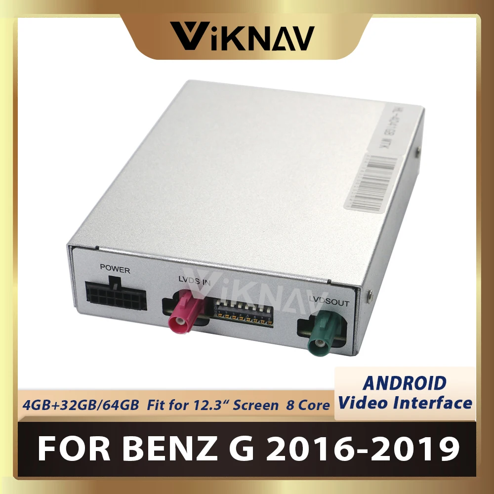 

Car GPS Navigation Android Multimedia Video Interface For-Benz G 2016-2019 4GLTE WIFI Auto Video Music Play