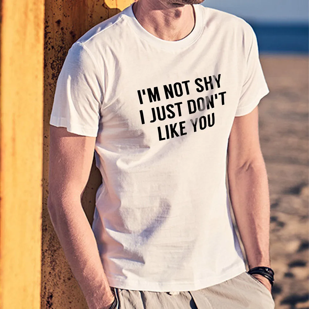 2020 модная мужская футболка с буквенным принтом летняя коротким рукавом и круглым