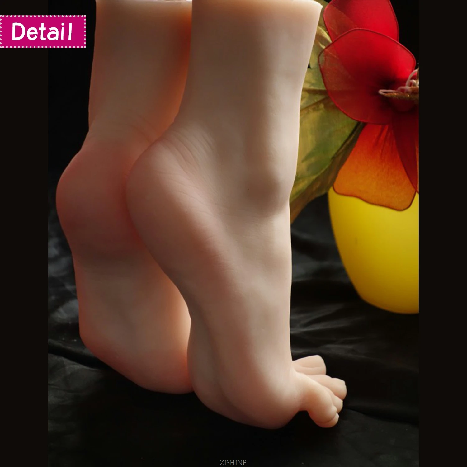 ZISHINE женский манекен модель ног эскиз Рисование обуви сандалии чулки дисплей