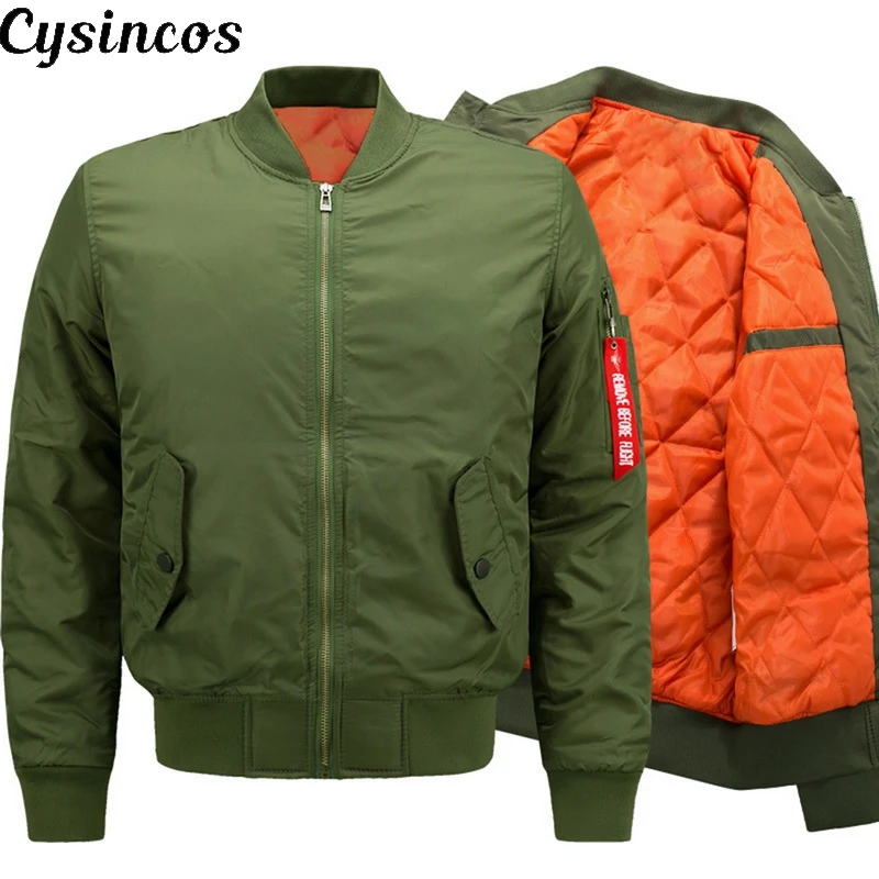 CYSINCOS 2020 высокое качество толстый и тонкий Армейский зеленый военный мотоцикл ма-1