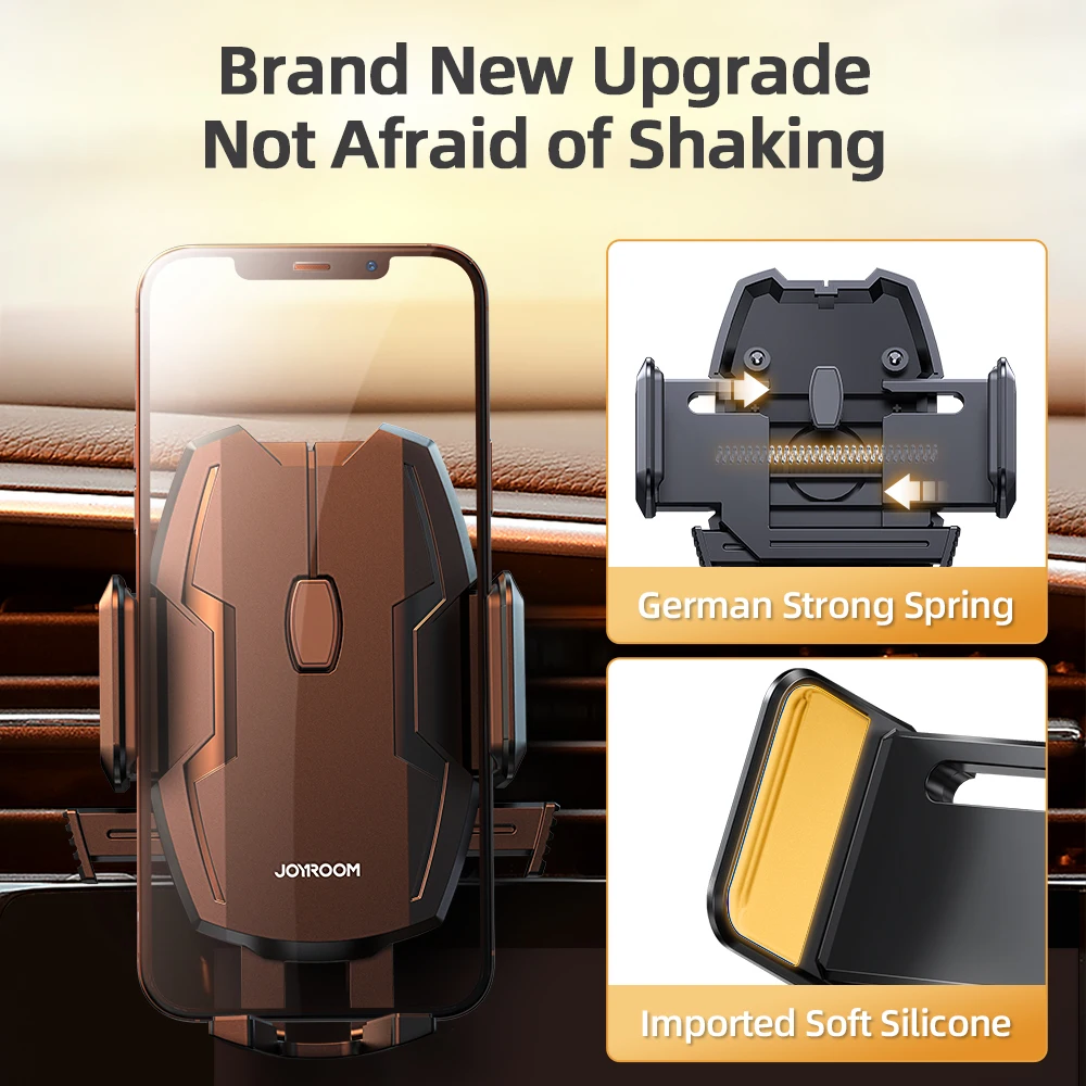 Car Phone Holder For Air Vent 360 Rotation Stable Phone Holder Stand In Car For iPhone Samsung Huawei Xiaomi Phone Accessories