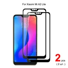 Для Xiaomi Mi A2 lite Полное покрытие закаленное стекло Защита для экрана телефона защитная пленка 2.5D твердость 9H