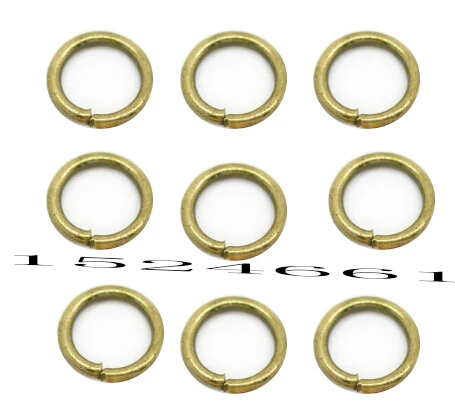 Кольцо 5 мм (1/4 &quot) Горячее предложение-античные бронзовые Открытые Кольца для