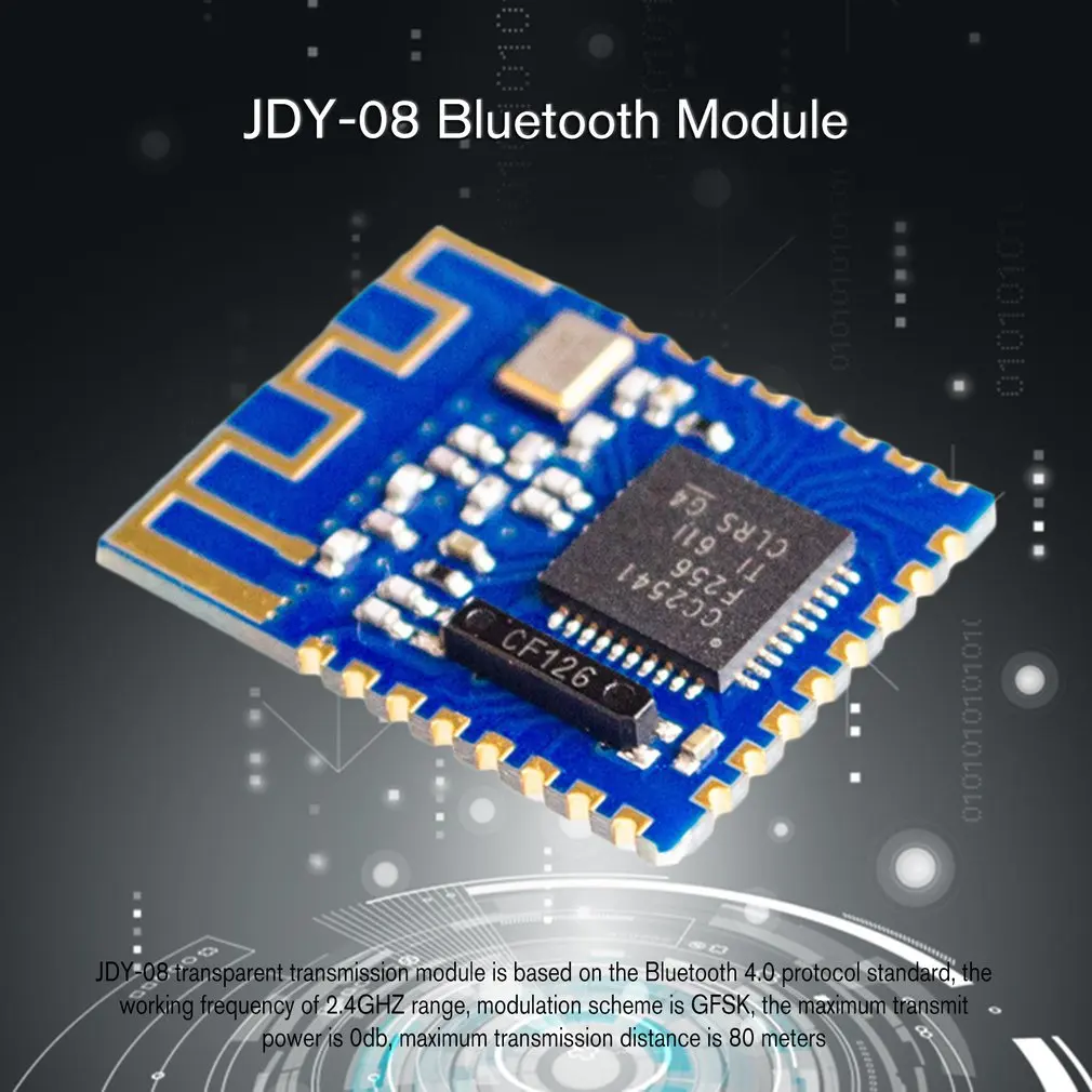 JDY-08 Bluetooth 4 0 CC2541 модуль главный-Slave центральный переключатель беспроводной для