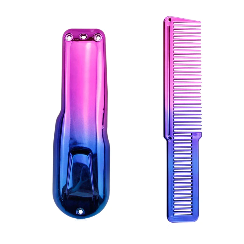 Защитная крышка и расческа для машинки стрижки волос градиентный цвет