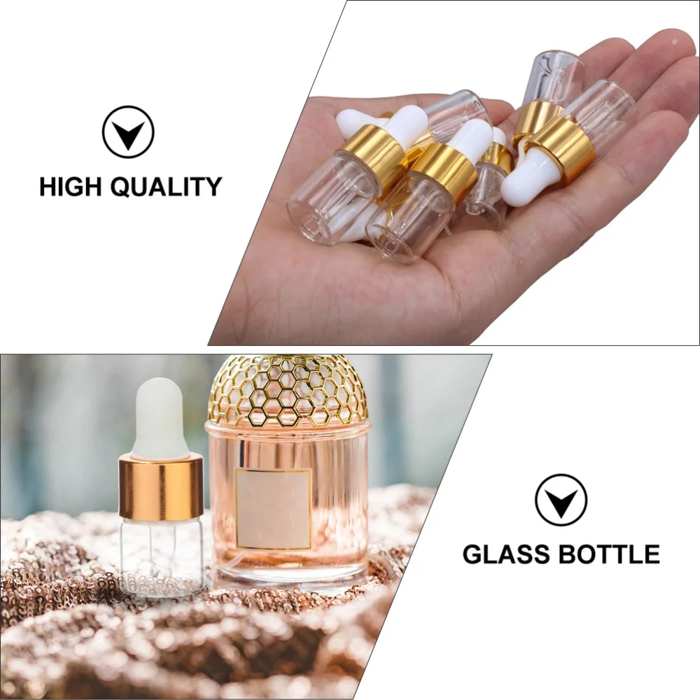 

50pcs Essential Oil Dropper Sub Bottles Essential Oil Bottles Dropper Bottles
