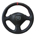 Оплетка на руль для Honda accord Euro R, Honda S2000 2000-2008 Civic Si 2002-2004 Acura RSX Type-S 2005
