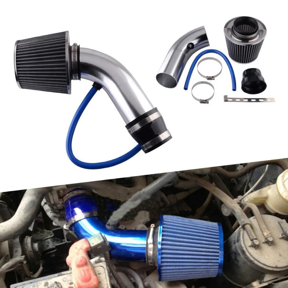 Универсальный впускной воздушный фильтр 3 дюйма/76 мм впускная труба двигателя