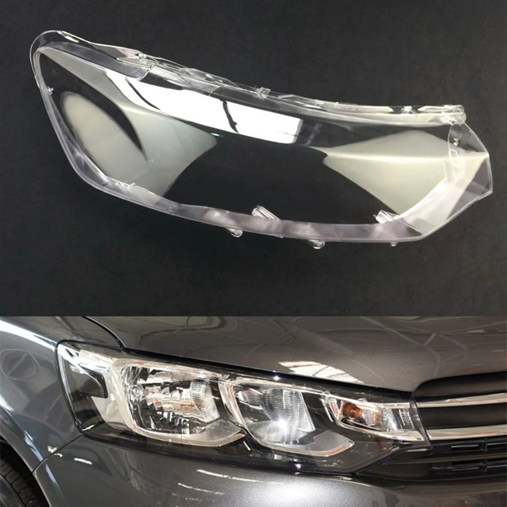 Passenger Side Для Citroen Elysee объектив фары автомобиля крышка фары замена прозрачные линзы Авто оболочка Крышка - Цвет: Passenger Side