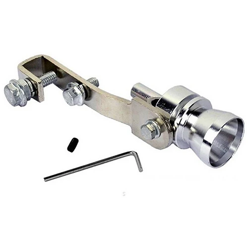 Universal Car Turbo Sound Muffler Exhaust Pipe Blow Vale BOV Simulator Whistle carros Exterior Automobile Systems | Автомобили и