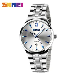 SKMEI Quartz Women Watch Women's Men Clock Couples Top Brand Luxury Female WristWatches Waterproof Ladies Dress relogio feminino