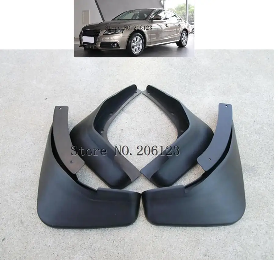 

4 шт., брызговики для Audi A4 B8 2008 2009 2010 2011 2012 2013