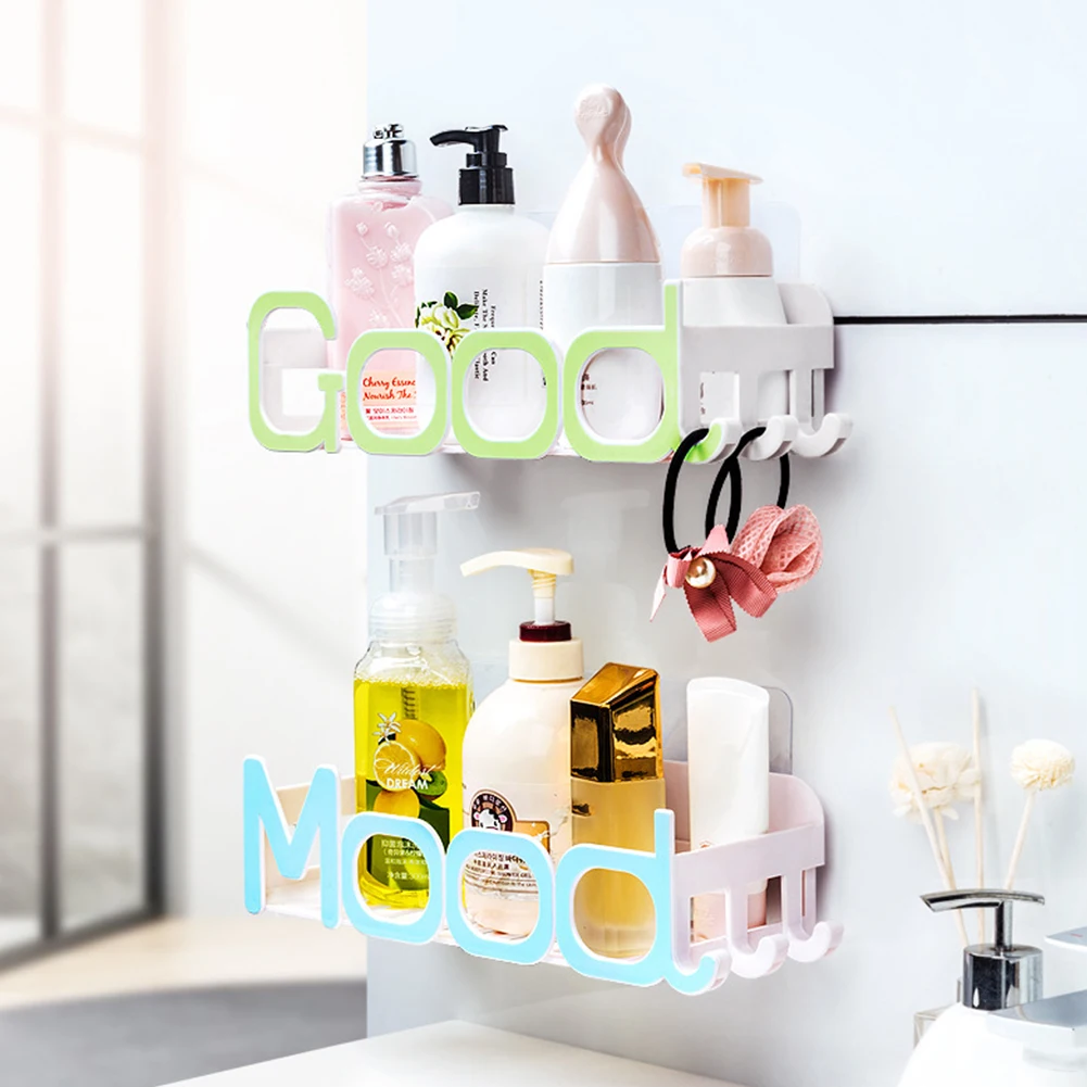 Домашняя полка для хранения в ванной туалетный столик Туалетная присоска