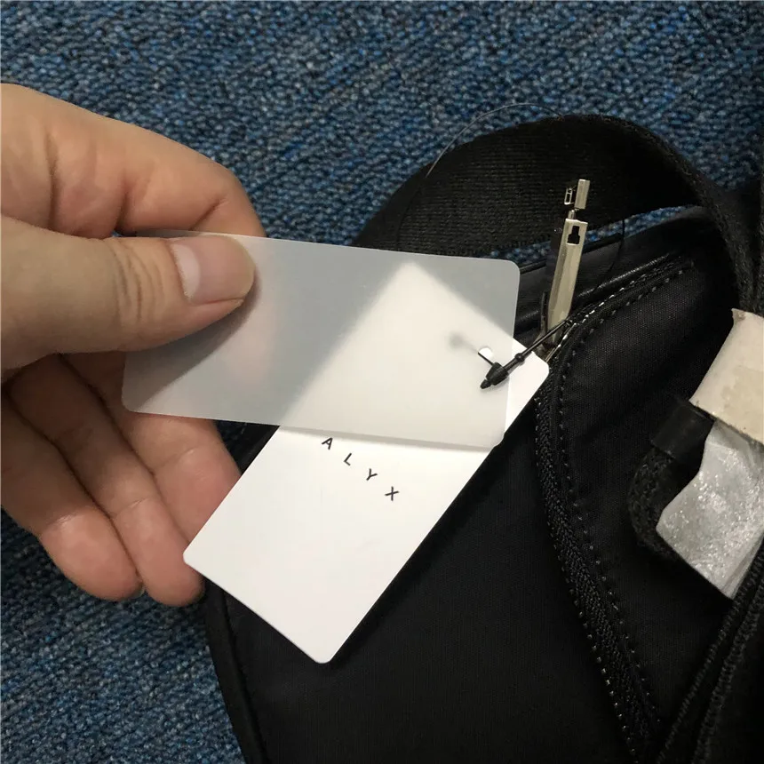 alyx vertical camera bag men women high quality 1017 alyx 9sm vertical backpacks front logo plaque adjustable rollercoaster bags free global shipping