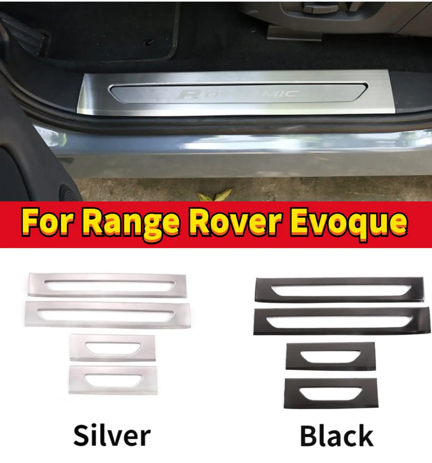 Автомобильные аксессуары для Range Rover Evoque L551 2019 2020 304 Нержавеющая внутренняя