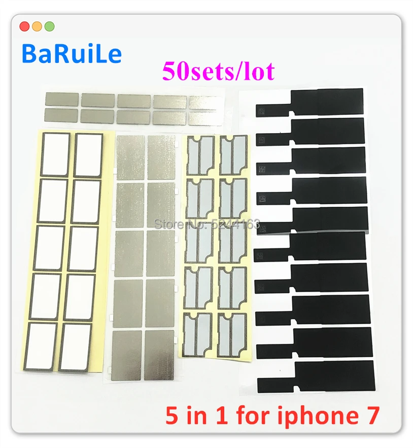 BaRuiLe 50 наборов отвод тепла наклейки для рассеивания материнская плата iPhone 7 Plus на