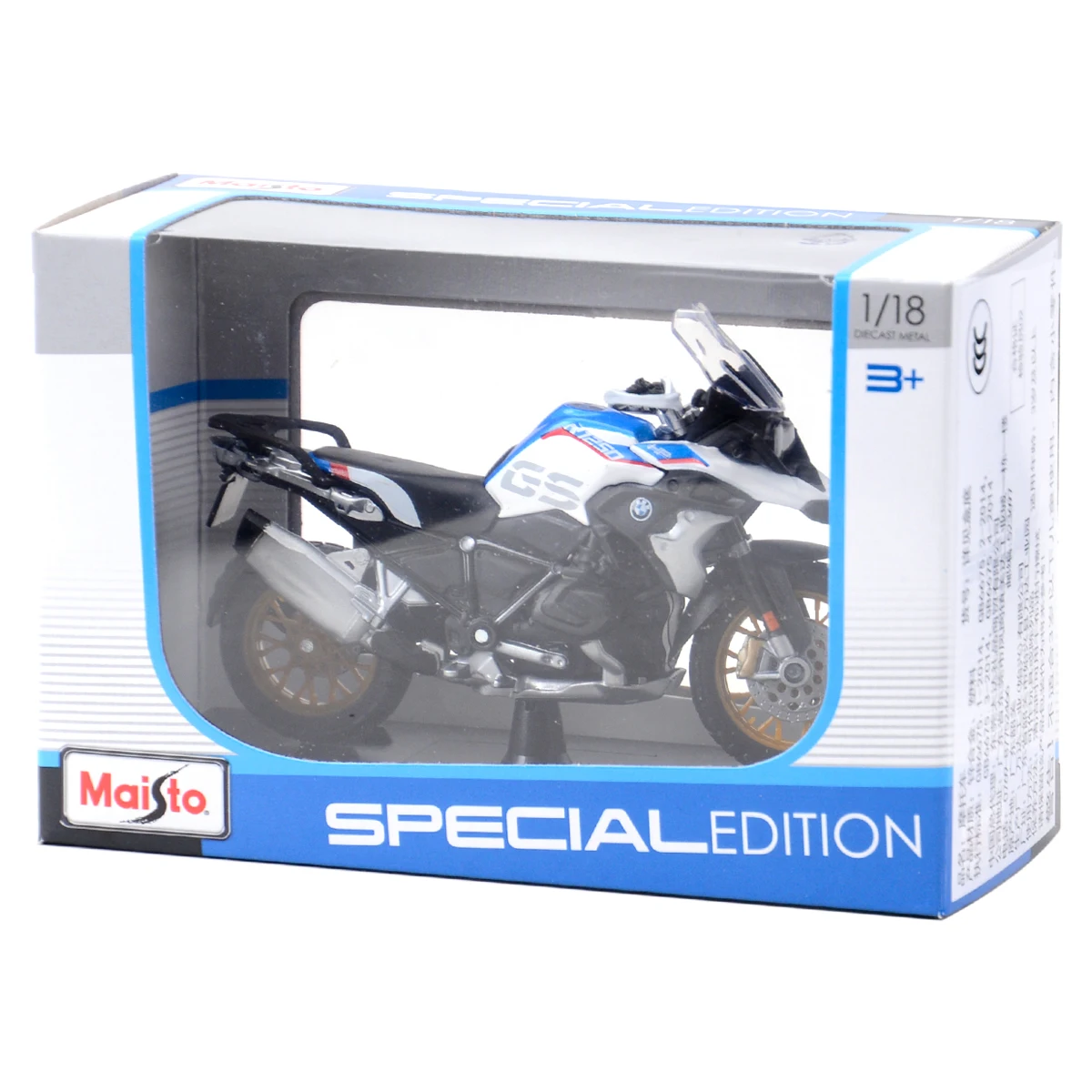 Maisto 1:18 BMW R1250 GS статические литые автомобили коллекционные хобби модель мотоцикла