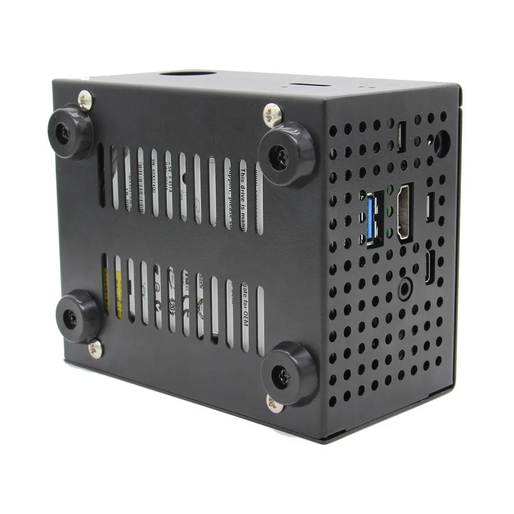 Raspberry Pi X820 металлический чехол/корпус + выключатель питания вентилятор