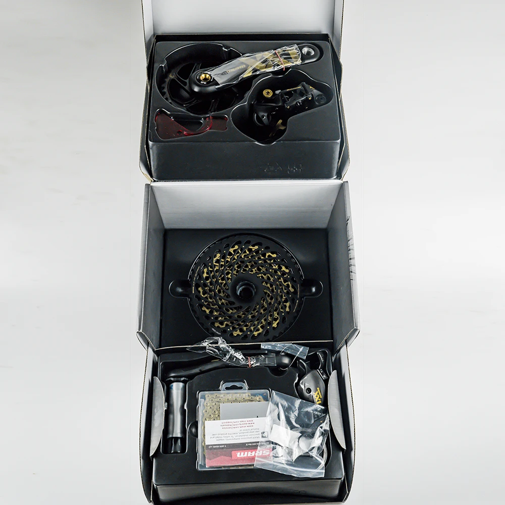 SRAM XX1 Eagle Groupset 1x12-speed - Boost gold (коленчатый набор + кассета цепь задний переключатель