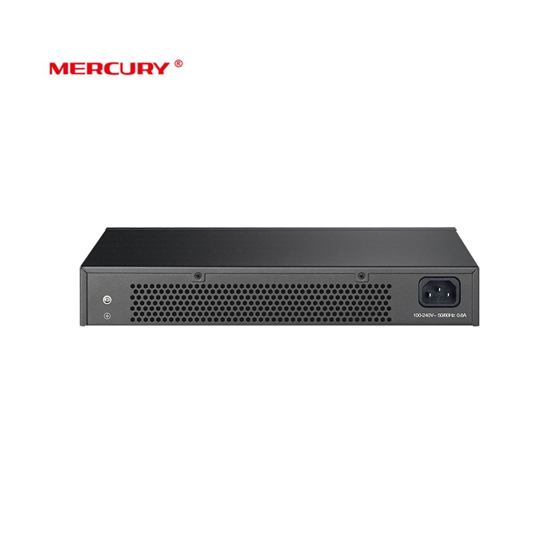 Стальной гигабитный коммутатор MERCURY с 24 портами 10/100/1000 Мбит/с переключатель в