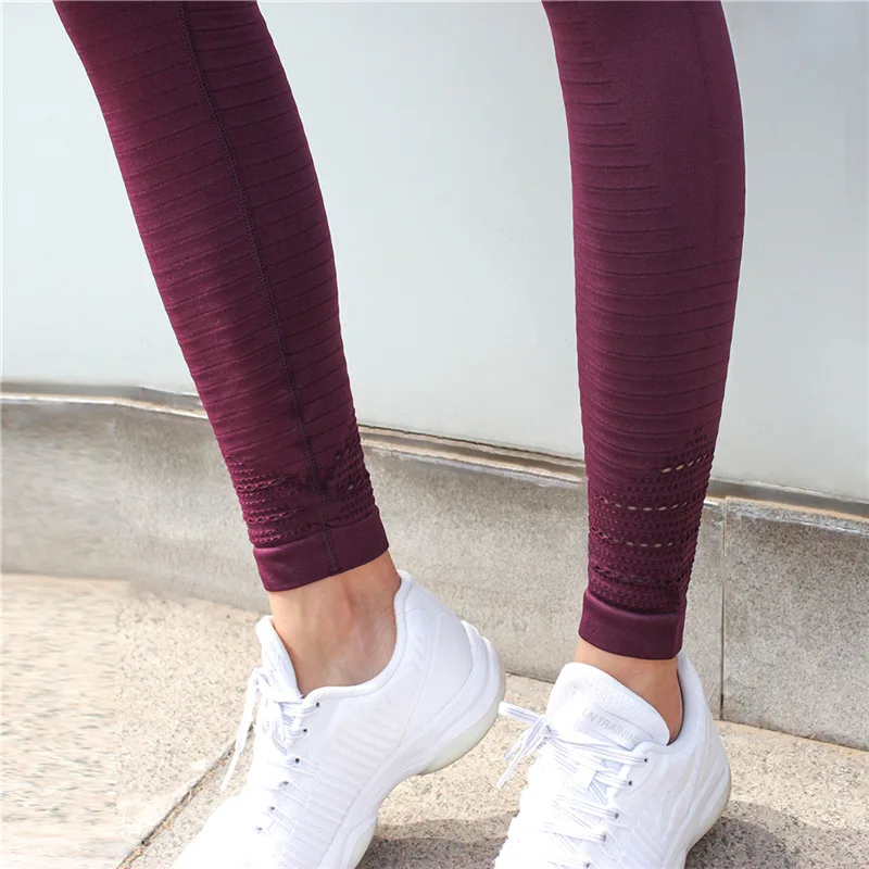 

Energy Seamless Tummy Control Yoga Pants Super Stretchy Gym Tights Gradient Sports Pants Run Fitness Leggings Hip Push Up XS-L