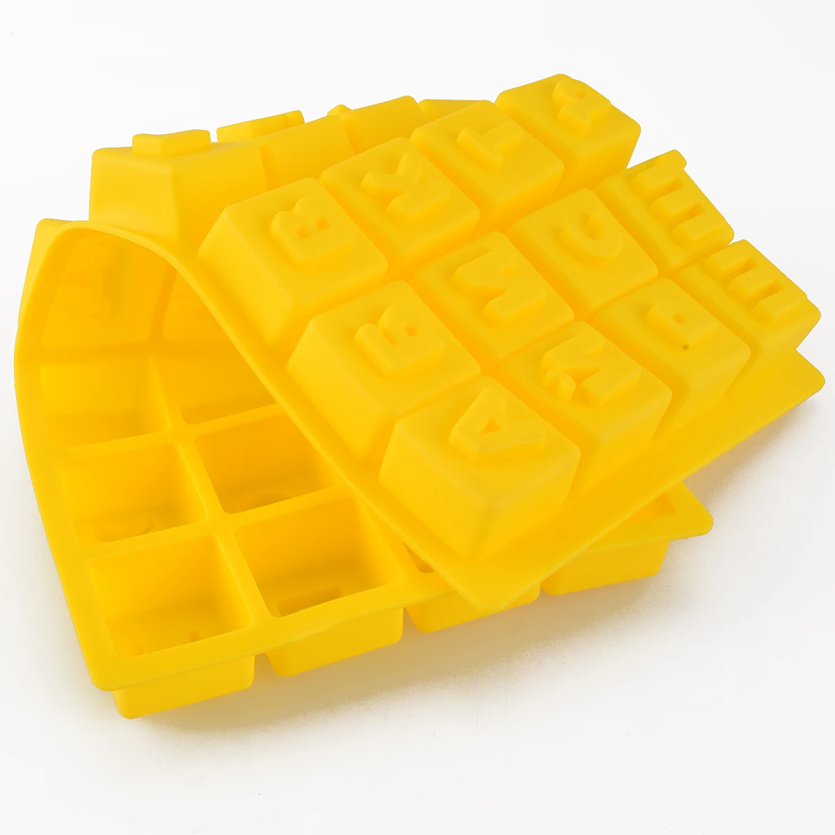 

DIY Alphabet/Letters Of Russian Cake Tool Christmas Silicone Chocolate Mold Jelly & Candy Pudding Mould