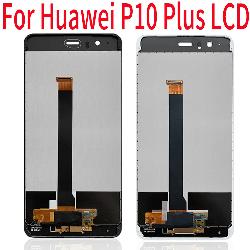 

Дисплей для Huawei P10 Plus, сенсорный ЖК-экран, Женский дисплей с рамкой, запасные части для сборки
