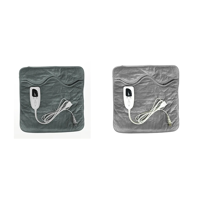 

220V Electric Foot Warm Heating Pad Warmer Feet Shoes Warmer Electric Heat Slippers Warm Hairy Cushion for Feet EU Plug