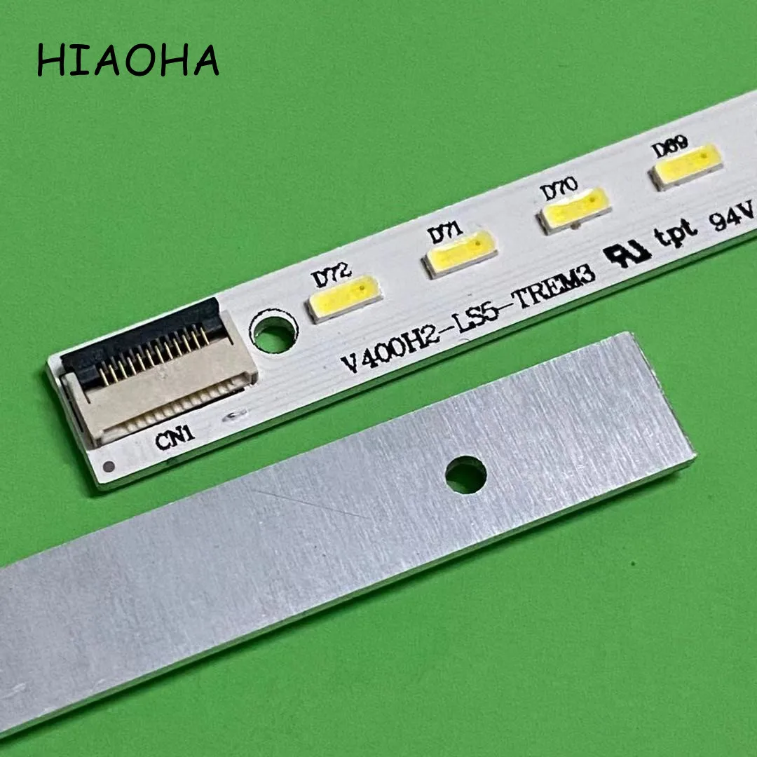 

New 2pcs/set LED Backlight Strips For 40" TV V400H2-LS5-TLEM3 V400H2-LS5-TREM3 V400HK2 409mm 3V 72Lamps
