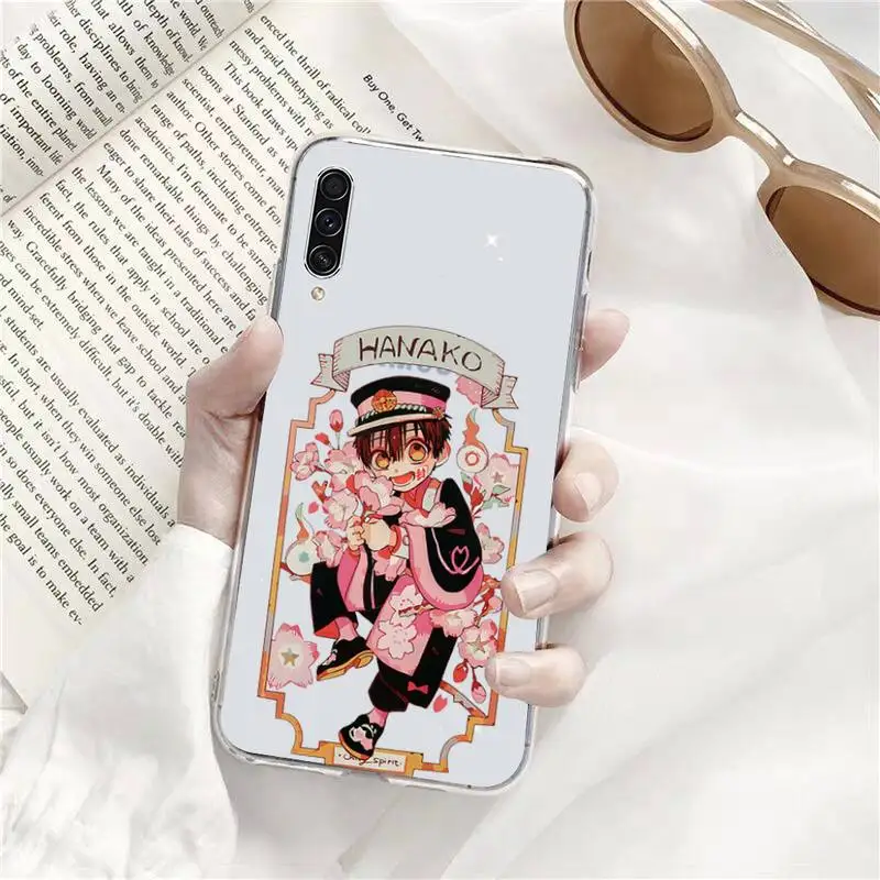 

Toilet Bound Hanako Kun Phone Case Transparent for Samsung s9 s10 s20 Huawei honor P20 P30 P40 xiaomi note mi 8 9 pro lite plus