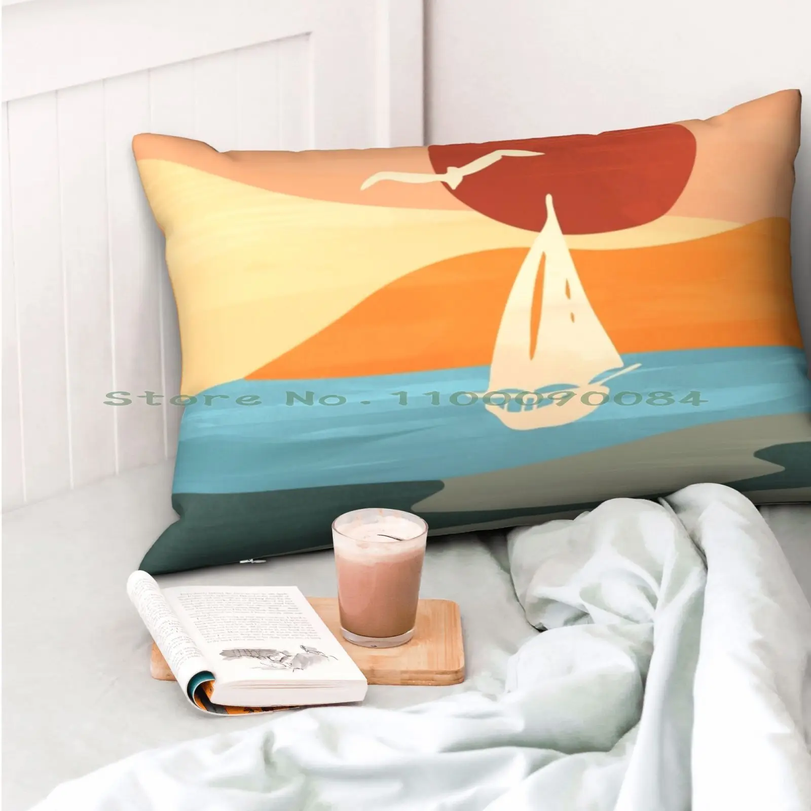 Живите на солнышке плавайте в море пейте дикий воздух. Чехол для подушки 20x30 50*75