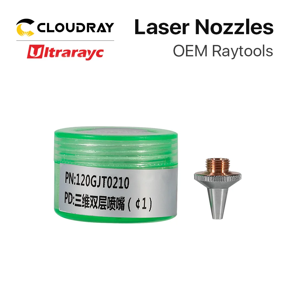 3D лазерная насадка ultrtonc M8 диаметр 15 мм Высота 19 Raytools режущая один и два слоя для