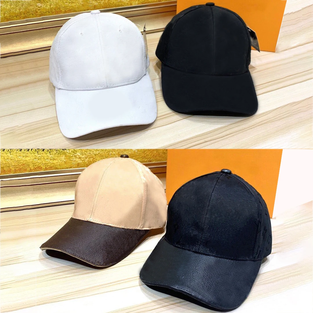 

Hot Fashion PU Leather Baseball Cap Casual Hat Women Men Branded Snapback Outdoor Sport Adjustable Hats Dad Hat