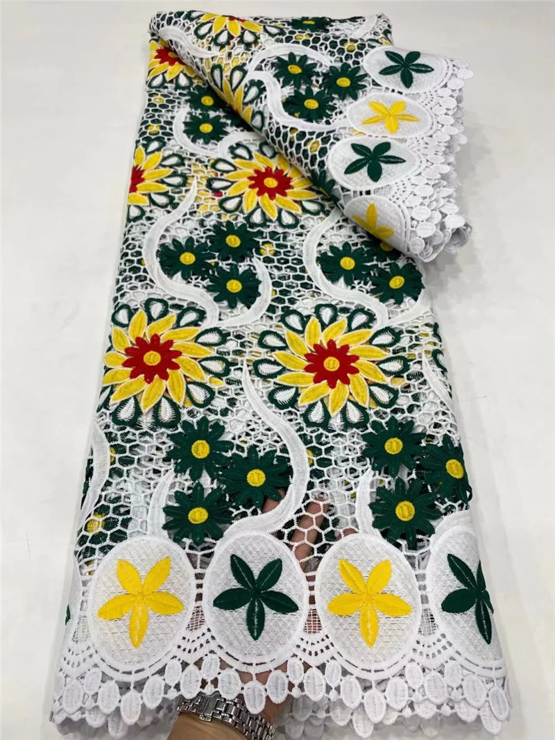 

PGC 2021 высококачественная искусственная ткань вышивка французское нигерийское кружево 5 ярдов для свадебного платья