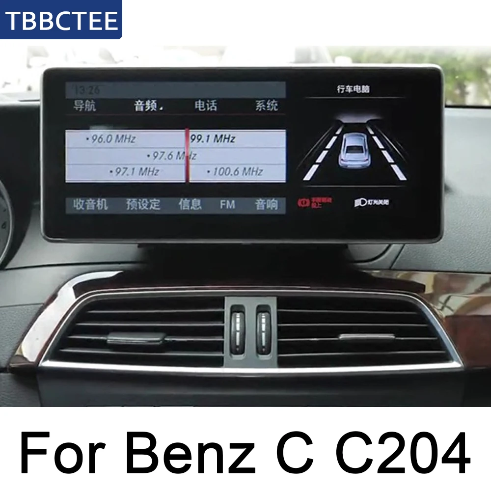 Для Mercedes Benz C Class W204 2007~ Автомобильный мультимедийный Android Авто Радио автомобильный проигрыватель с радио и GPS Bluetooth WiFi Зеркало Ссылка карта