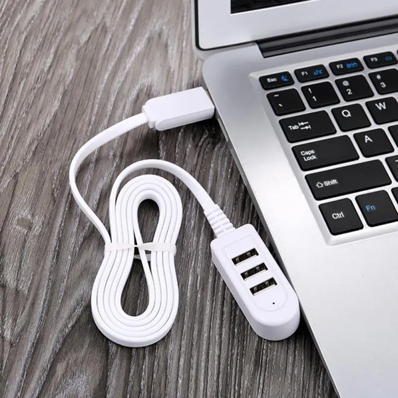 

3 In 1 Splitter Usb Multi-function 3A Charger Portable Converter Extension Line Expansion Multi-port HUB Hub 20 30 Cm Data Cable