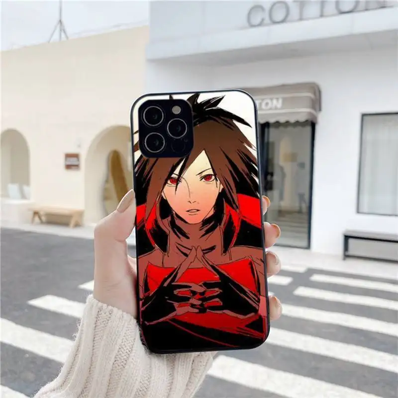 

Madara Uchiha Anime Soft Cover Phone Case For Iphone 6 6s 7 8 Plus XR X XS XSmax 11 12 Pro Mini Max