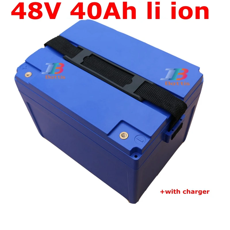 48v 40ah комплект литий-ионный батарей 48V li ion батареи для 3000 Вт Электрический