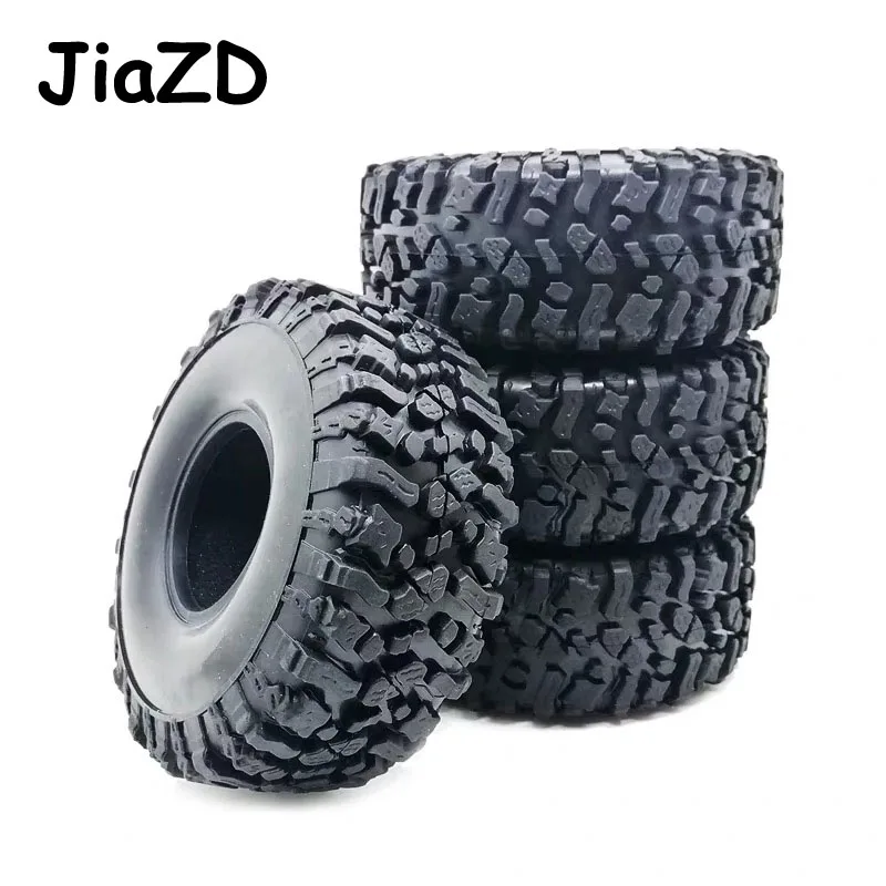 4 pcs 4 шт. 120 мм 1,9 дюйма резиновая Rocks шины для колес для 1:10 RC Рок комплект автомобильных принадлежностей для передней и задней оси SCX10 90047 D90 D110 TF2 для TRX-4 W121 - Цвет: 4 pcs