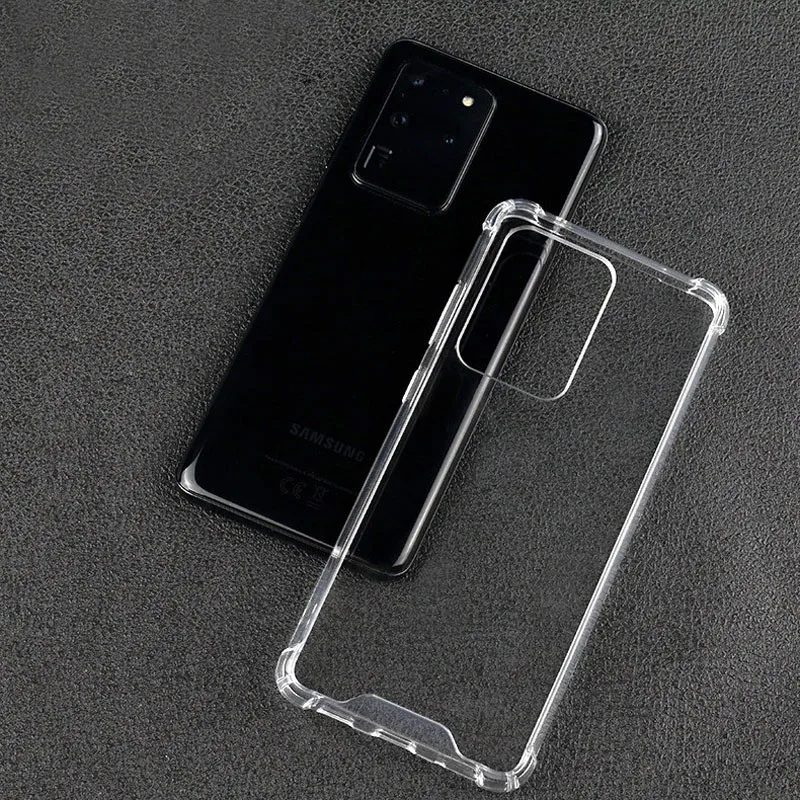 Противоударные мягкие чехлы с подушкой безопасности для Samsung Galaxy S10 S9 S8 S7 Plus lite S10e