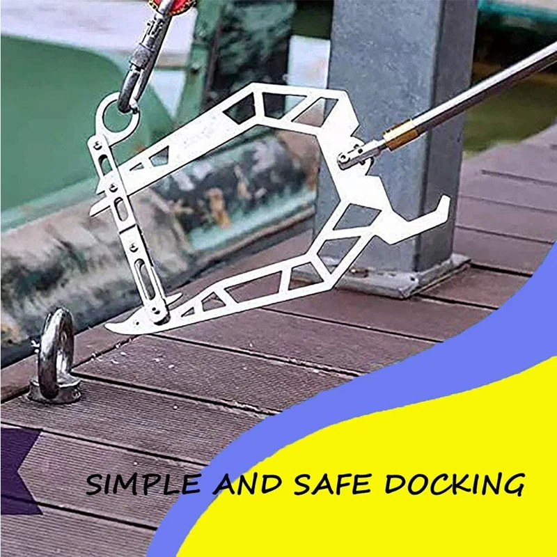 Простое устройство для швартовки на большие расстояния многофункциональное