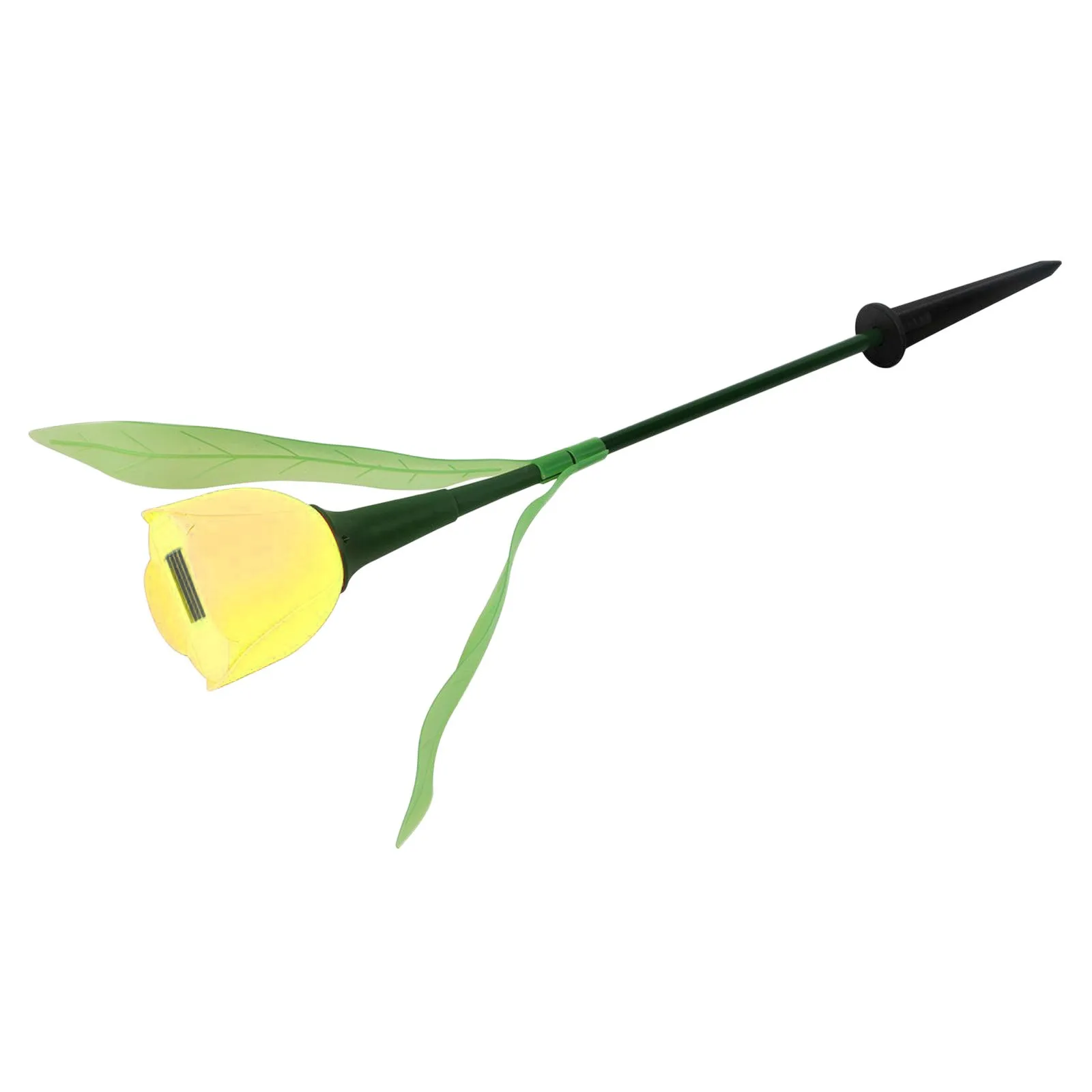 Искусственная лампа в виде цветка тюльпана многоцветная уличная