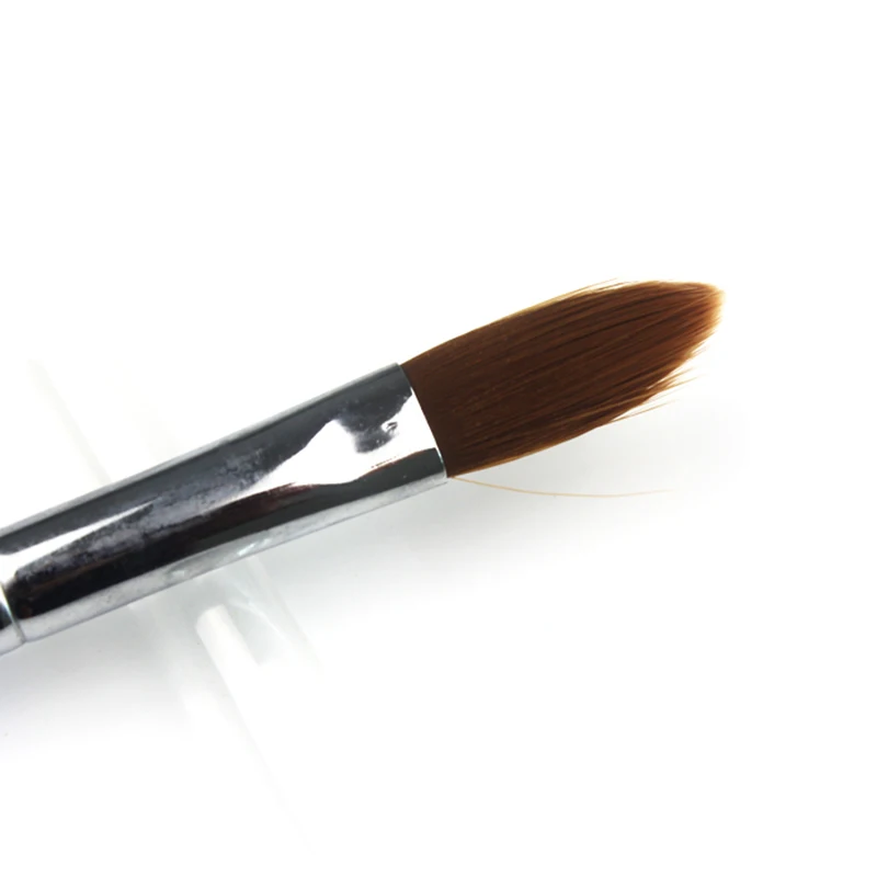 Кисти для ногтей инструменты искусства 12 # Pincel De Unha красивых Pinceis Para Caneta Kolinsky
