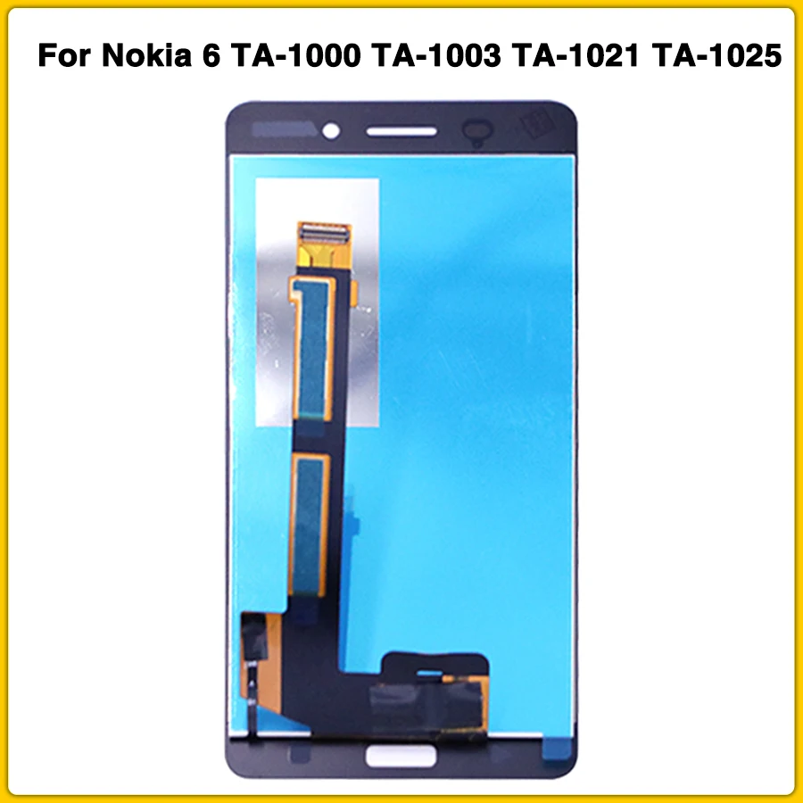 Новая сенсорная ЖК панель N6 для Nokia 6 TA 1000 1003 1021 1025 1033 1039 дисплей кодирующий