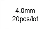 OP36-4mm-20pcs 20 шт./лот Новые поступления 5 мм круглый огненный опал бусины полное отверстие искусственный камень мяч для DIY Изготовление ювелирных ожерелий - Цвет: OP36-4mm-20pcs